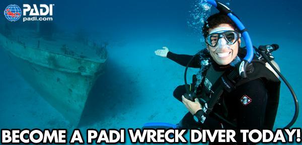 PADI Wreck Diver Course